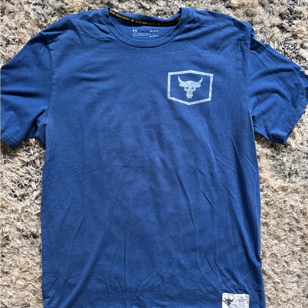 Under Armour Blue Short Sleeve Tee Vibrant Casual Wear